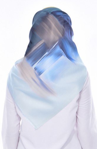 Baby Blue Scarf 02