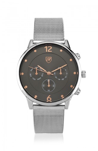 Silver Gray Wrist Watch 10248