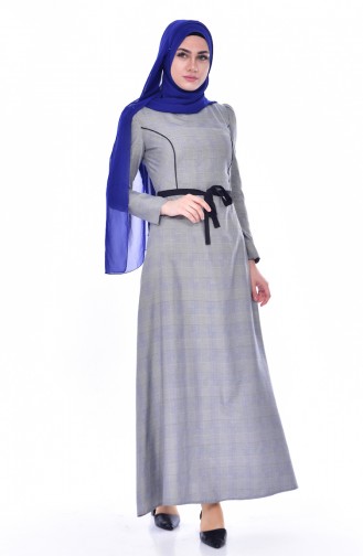 Black Hijab Dress 2967-05