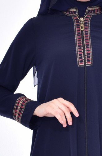 Dunkelblau Abayas 1080-02