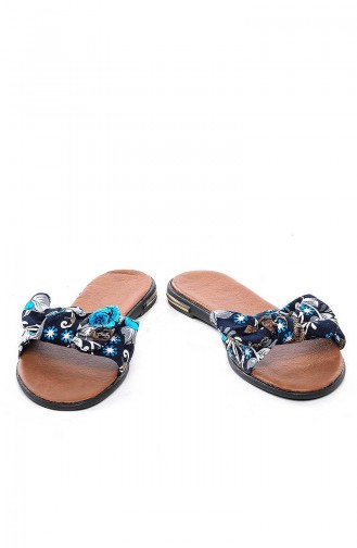 Navy Blue Summer slippers 1991-3