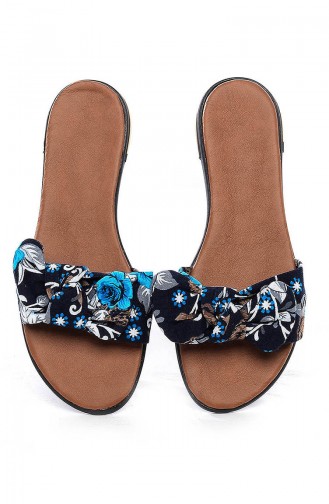 Navy Blue Summer slippers 1991-3