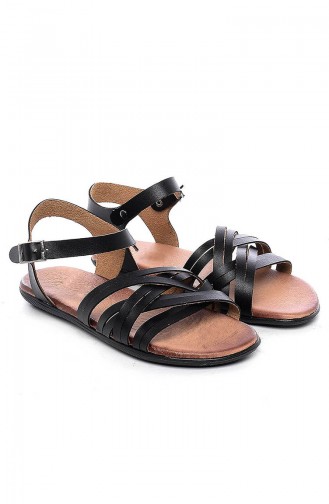 Black Summer Sandals 226346-2
