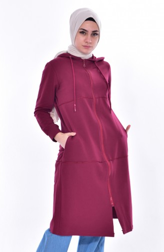 Claret Red Cape 1517-13