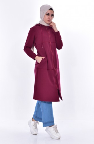 Claret Red Cape 1517-13