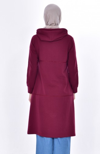 Claret Red Cape 1517-13