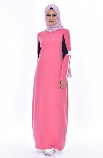 Robe Sport Garnie 8186-03 Rose Pâle 8186-03