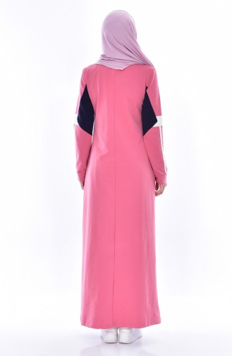 Robe Sport Garnie 8186-03 Rose Pâle 8186-03