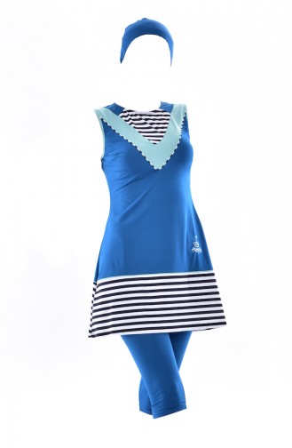 Blue Modest Swimwear 810329-01
