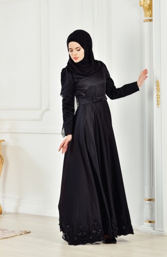 Robe de Soirée 2912-04 Noir 2912-04