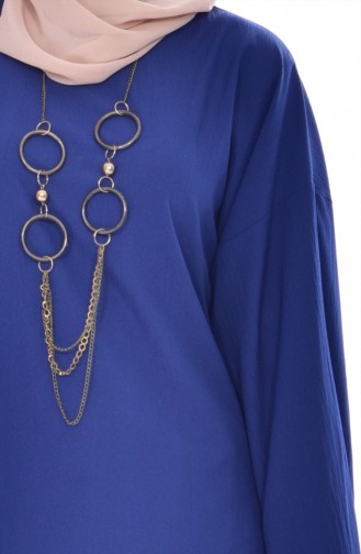 Necklace Dress 7186-04 Indigo 7186-04