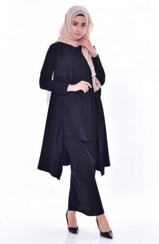 Sefamerve 3 Lü Takım 5023-08 Siyah
