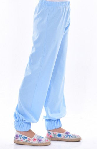 Pantalon élastique 0187-03 Bleu 0187-03