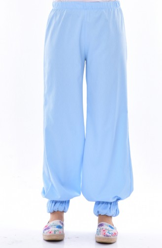 Pantalon élastique 0187-03 Bleu 0187-03