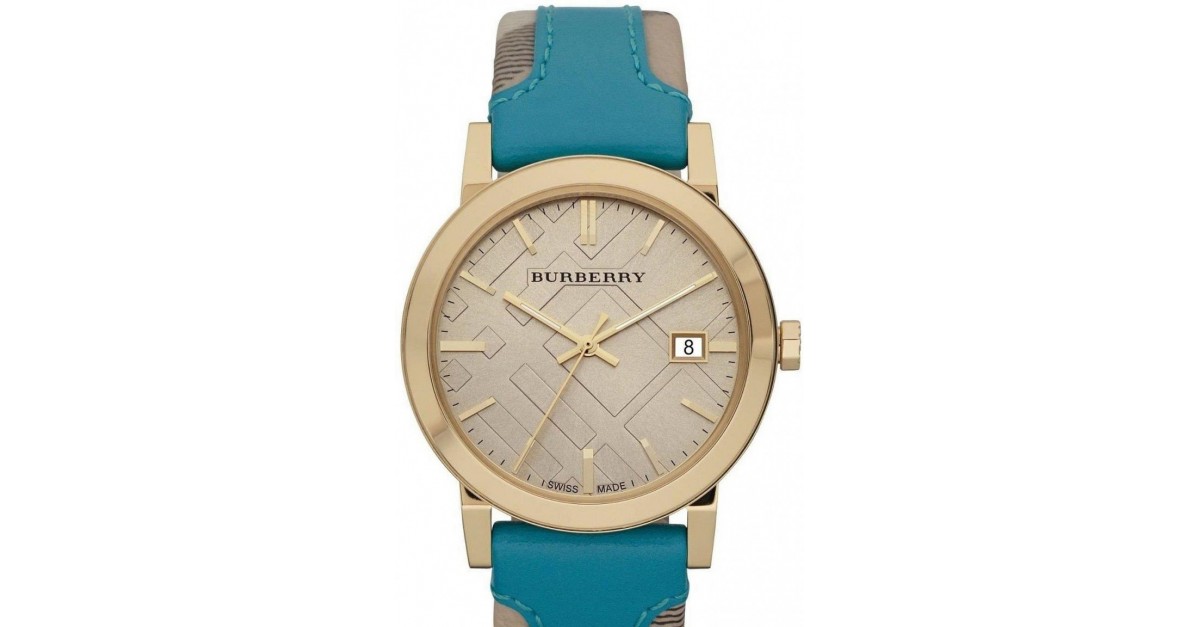 burberry watch womens blue