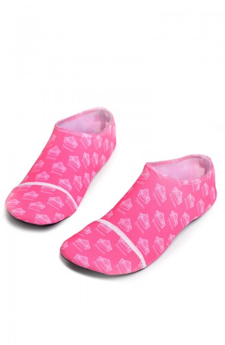 Fuchsia Meeres Und Schwımmbadschuh 014