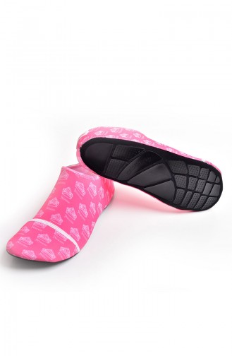 Fuchsia Meeres Und Schwımmbadschuh 014