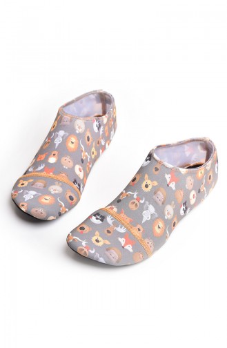 Gray Pool And Beach Shoes 024
