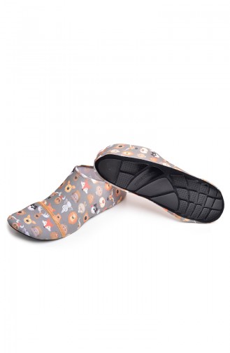 Gray Pool And Beach Shoes 024