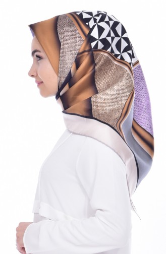 Levidor İpek Eşarp 90414-08 Gri