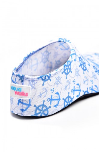 Pool And Beach Shoes أزرق 008
