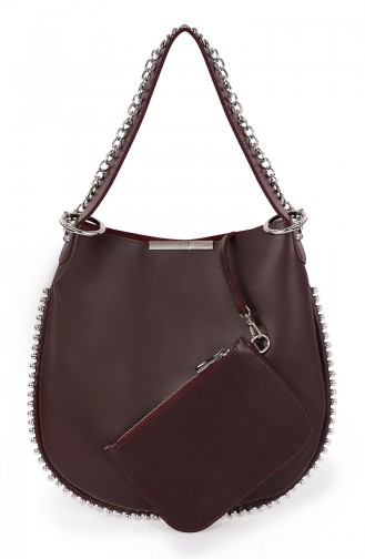 Laura Ashley Tasche 651LAS0981 Dunkel Weinrot 651LAS0981