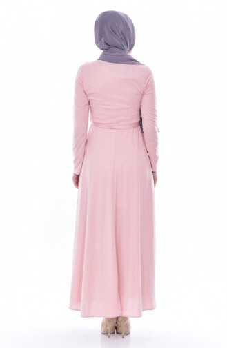 Robe Hijab Poudre 1185-05