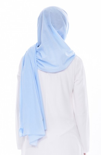 Plain Cotton Shawl 60065-03 Baby Blue 03