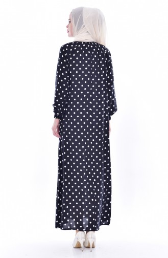 Black Hijab Dress 0208-01