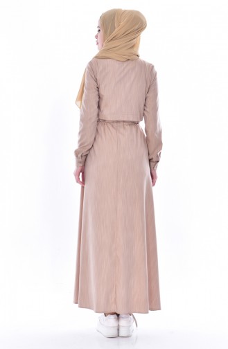 Mink Hijab Dress 81593-01