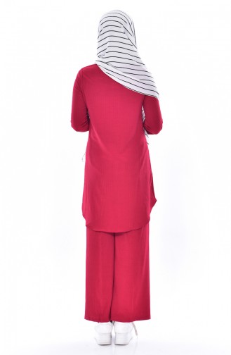 Claret Red Suit 0823-06