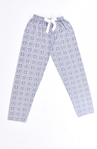 Women´s Bottom Pajamas 1401B-02 Navy Blue 1401B-02