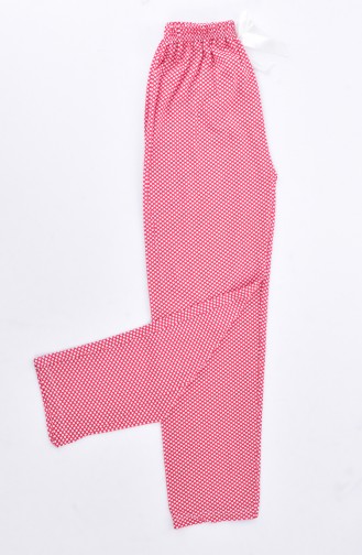 Damen Pyjamas 1401-03 Granatapfel Blumen 1401-03