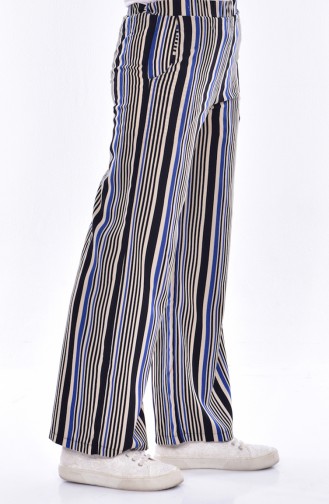 Striped Pants 5173-01 Saks 5173-01