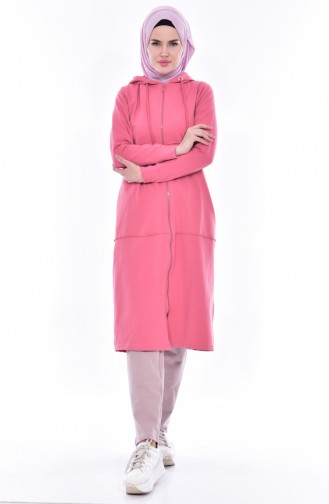 Sport Cape mit Kapuzen 1517-15 Rosa 1517-15