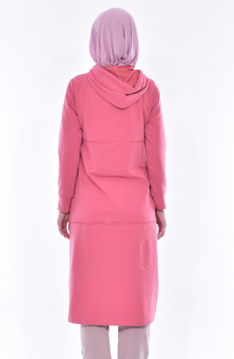 Sport Cape mit Kapuzen 1517-15 Rosa 1517-15