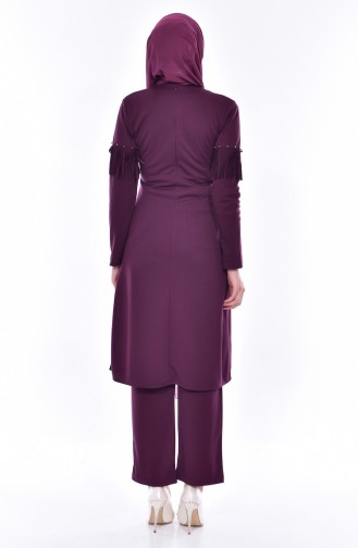 Tunic Pants Binary Suit 4467-04 Plum 4467-04