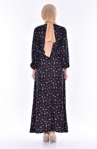 Black Hijab Dress 0268-01