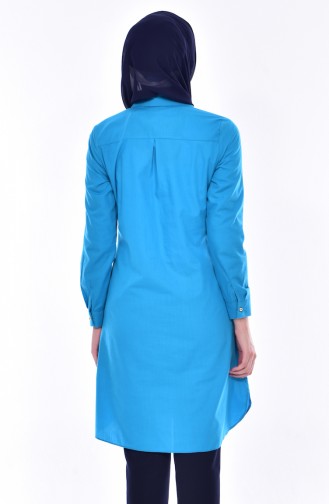 Brooch Tunic 6006-04 Turquoise 6006-04