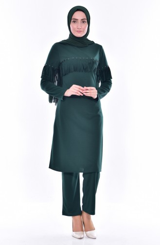 Tunic Pants Double Suit 4467-06 Emerald Green 4467-06