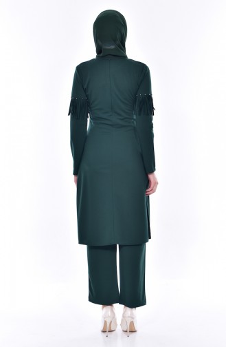 Tunic Pants Double Suit 4467-06 Emerald Green 4467-06