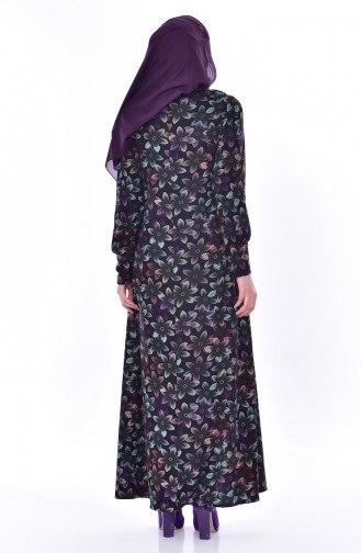 Black Hijab Dress 0192-04