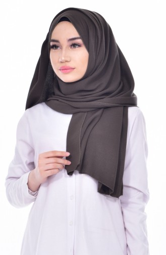 Plain Shawl 3211-01 Dark Khaki 3211-01