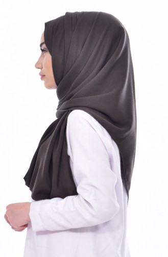 Plain Shawl 3211-01 Dark Khaki 3211-01