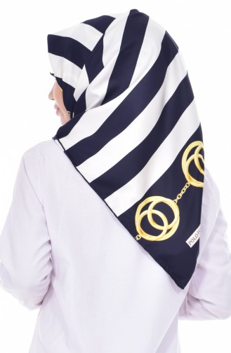وشاح أزرق كحلي 06