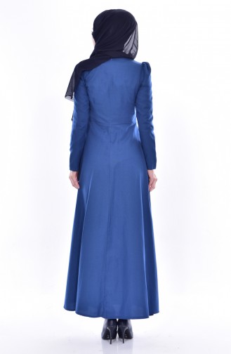 Robe Hijab Indigo 7191-01