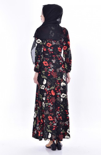 Black Hijab Dress 0270-01