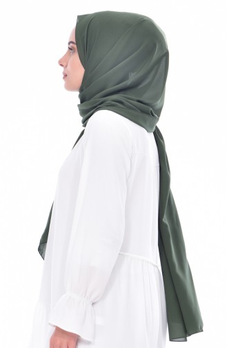 Düz Şifon Şal 70072-18 Haki 18