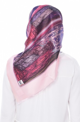 Pink Scarf 08