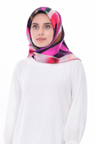 Sarar İpek Eşarp 1104-02 Kirmizi Saks 1104-02